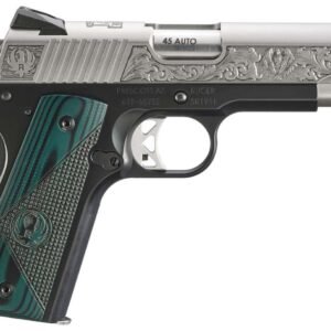 RUGER SR1911 COMMANDER MAYODAN NC EDITION 45ACP PISTOL 4.25" STS ENGRAVED 1-7RD MAG