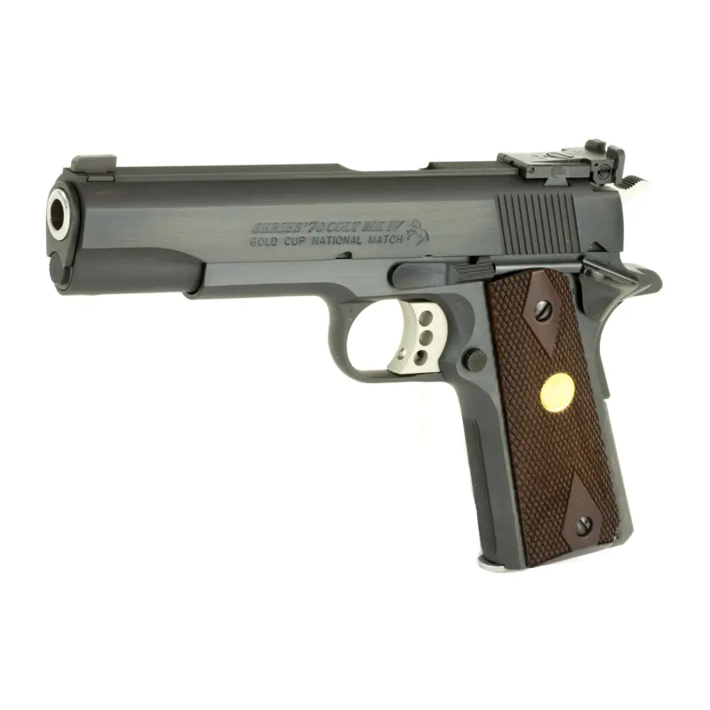 14504-14134483.webp COLT 1911 GOLD CUP NATIONAL MATCH 9MM 5" 9+1 BLUED - Image 2