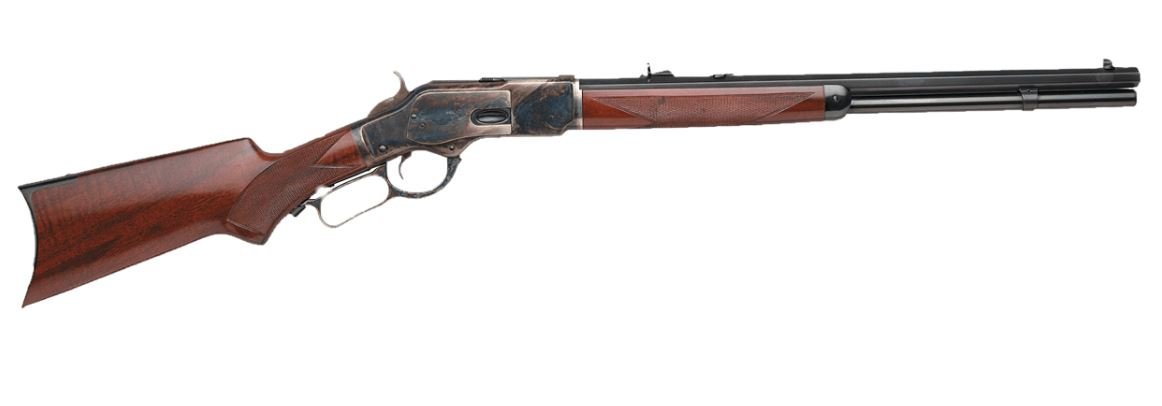 1873rifleee4c.jpg TAYLOR'S & COMPANY 1873 RIFLE 357MAG BL/WD 20"