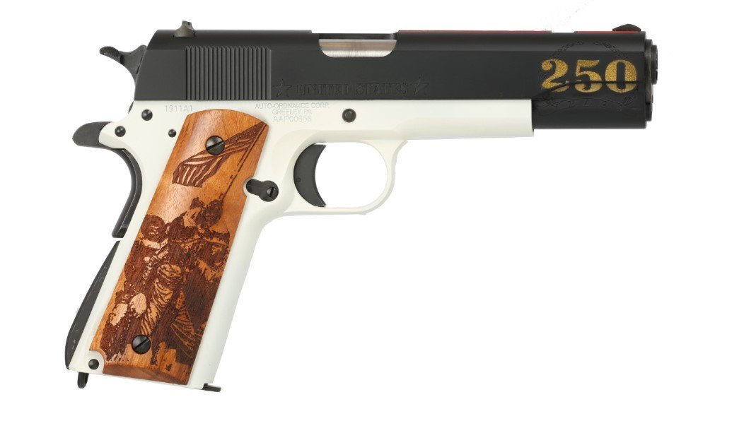 1911bkoc17c8e2.jpg AUTO-ORDNANCE - THOMPSON 1911A1 MARINES 250TH 45ACP 5"