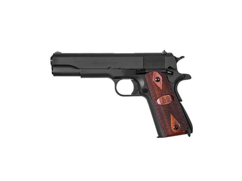 1911bkowma04de.jpg AUTO-ORDNANCE - THOMPSON 1911A1 GI 45ACP BLK/WD 5"