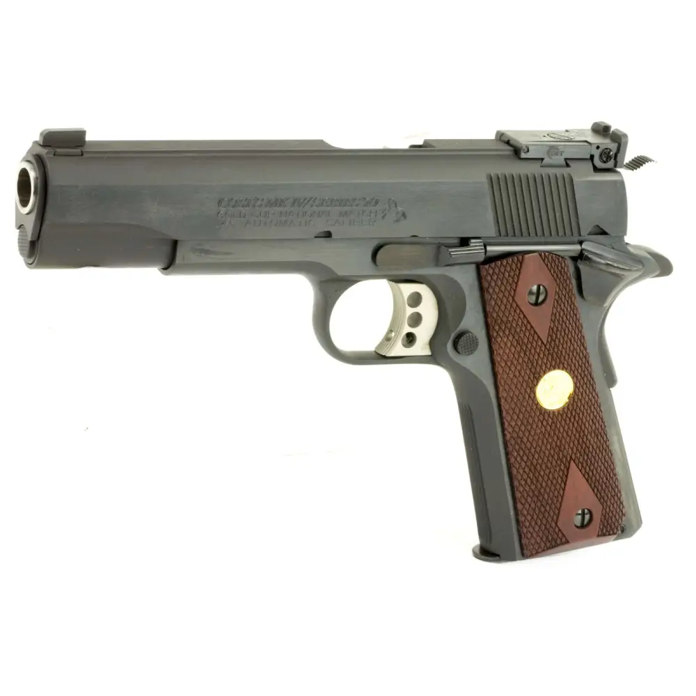 29133-14134480.webp COLT 1911 GOLD CUP NATIONAL MATCH 45ACP 5" 8+1 BLUED - Image 2