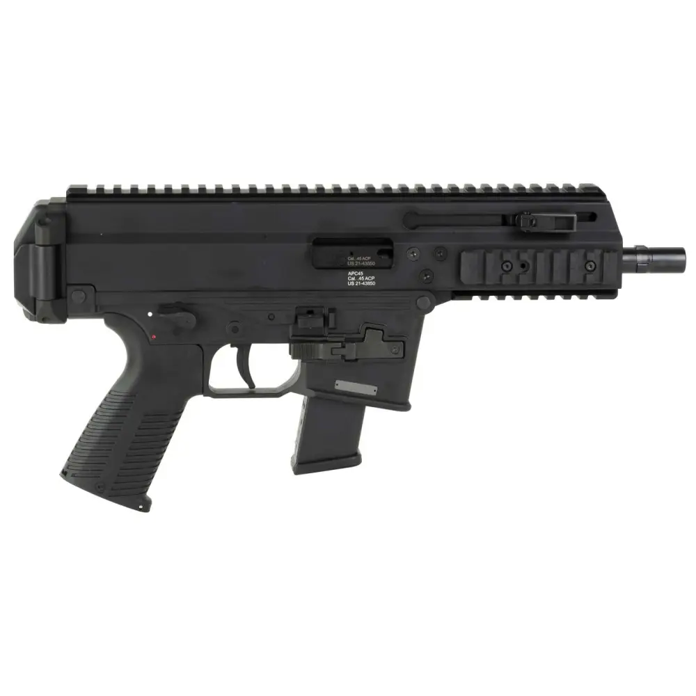 607895-14126903.webp B&T APC45 PRO GLOCK LOWER PSTL 45ACP 7" BLACK 13RD - Image 2