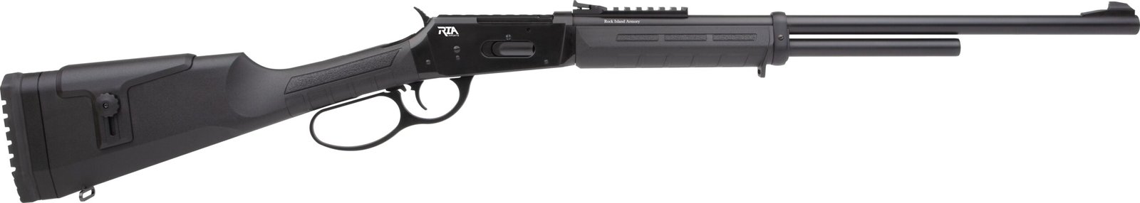 agla41091ad.jpg ROCK ISLAND ARMORY LEVER ACTION 410GA 2.75" BLACK