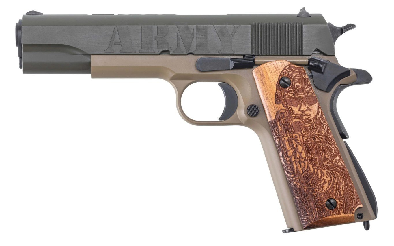army1911e2d5.jpg AUTO-ORDNANCE - THOMPSON 1911A1 ARMY 250TH 45ACP 5" 7+1