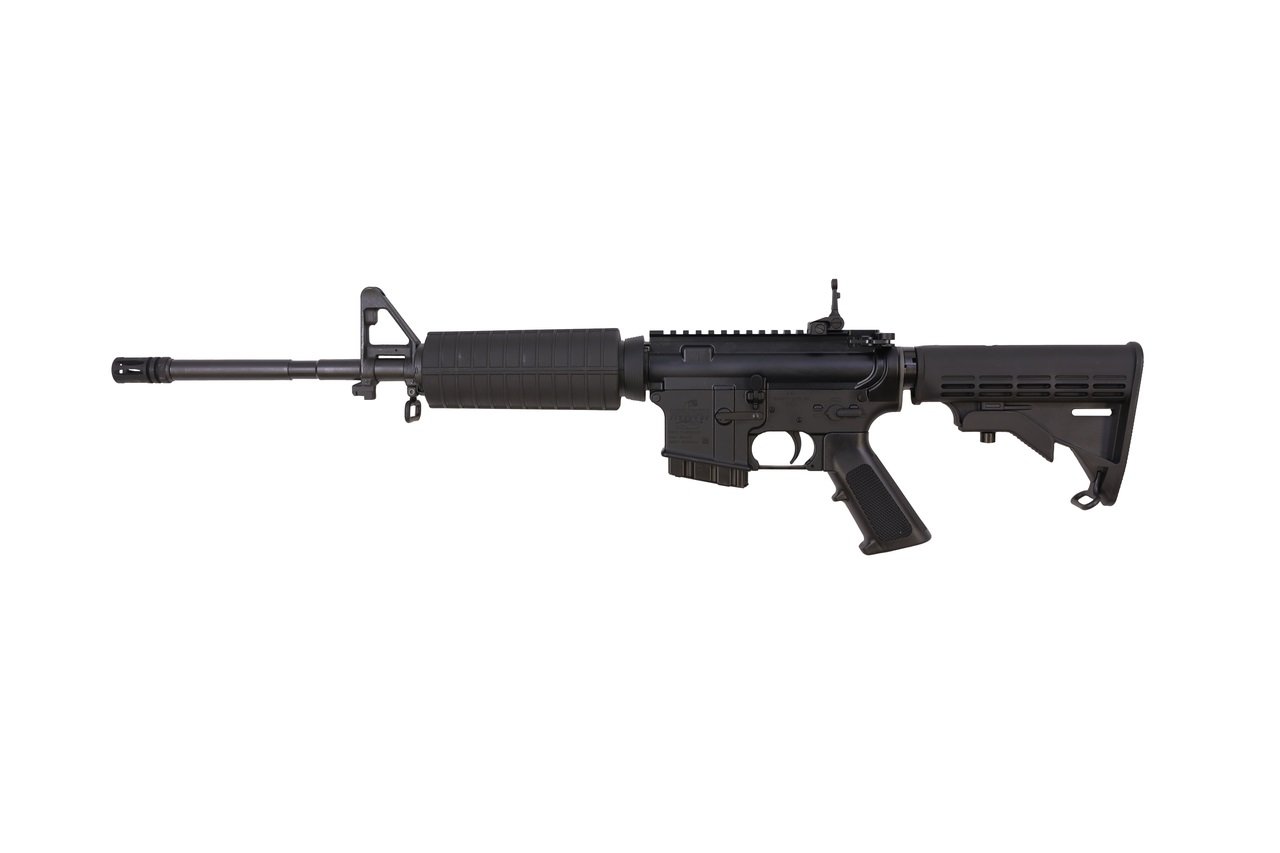 capatrolflat441e.jpg BUSHMASTER PATROLMAN 5.56 16" BLK CA