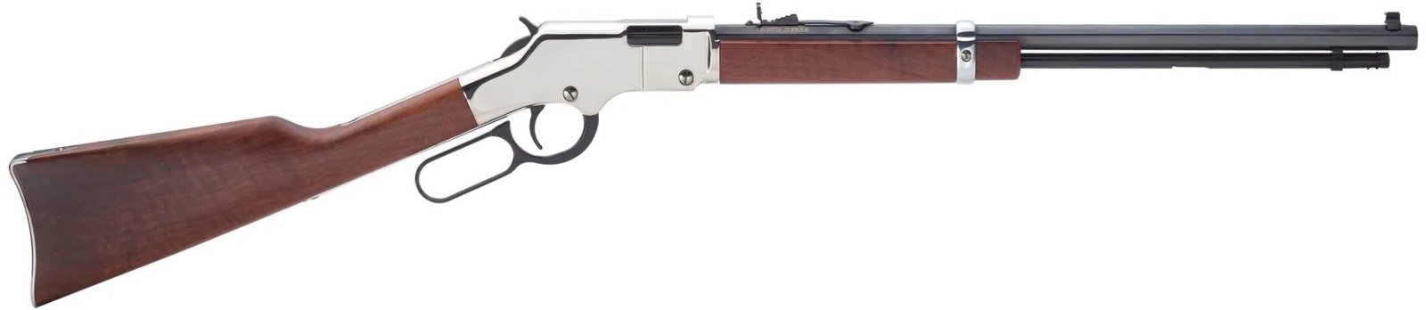 h004s3476.jpg HENRY REPEATING ARMS GOLDEN BOY SILVER LEVER 22LR