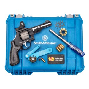 SMITH & WESSON PC MODEL 327 WR JERRY MICULEK 9MM REV 5" 8RD D/A SCANDIUM FRAME, VORTEX RED DOT