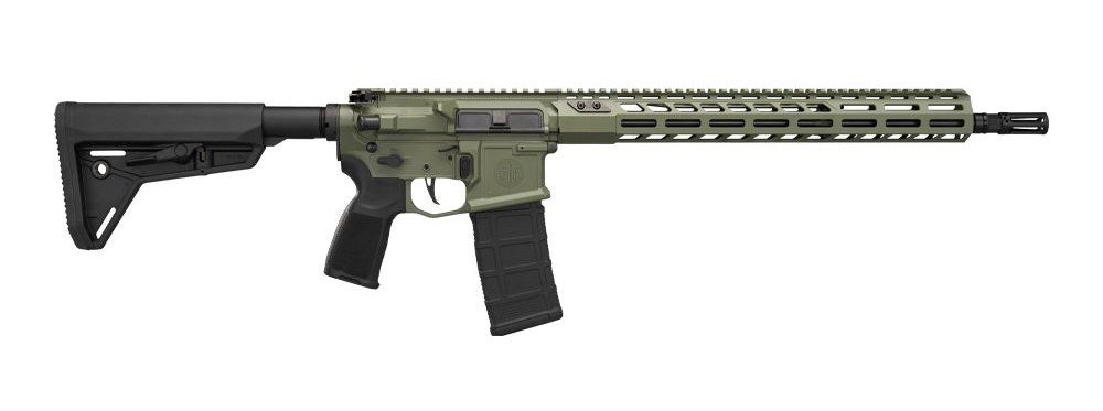 m400mossgreene3e4.jpg SIG SAUER M400 SDI 5.56MM 16" MOSS GRN
