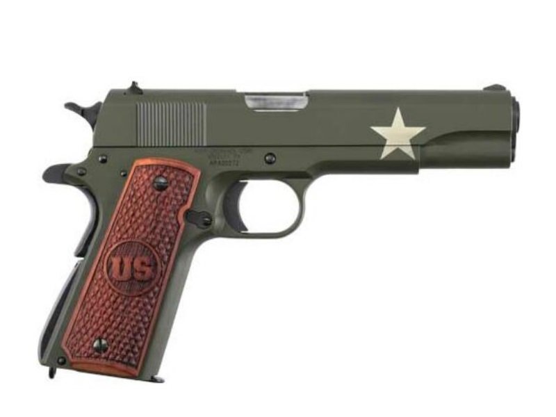 tankerc634.jpg AUTO-ORDNANCE - THOMPSON TANKER 1911 45ACP 5" GREEN