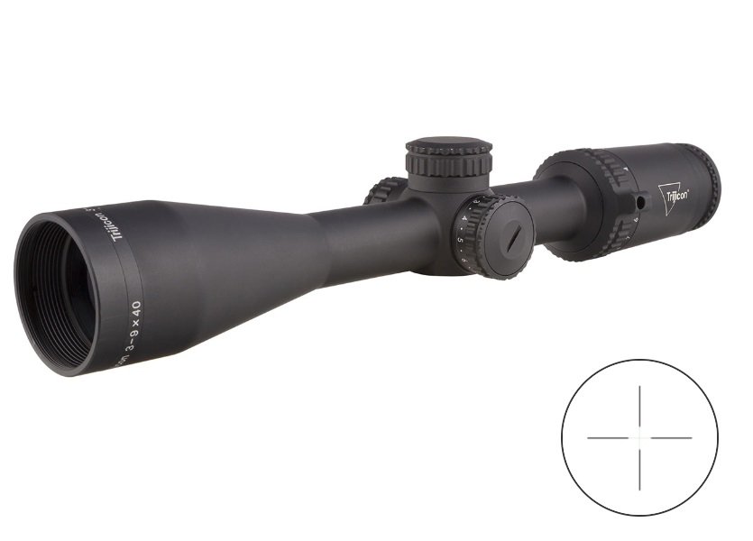 trcr940c29000446826.jpg TRIJICON CREDO 3-9X40 BLK 1" DUPLEX GRN