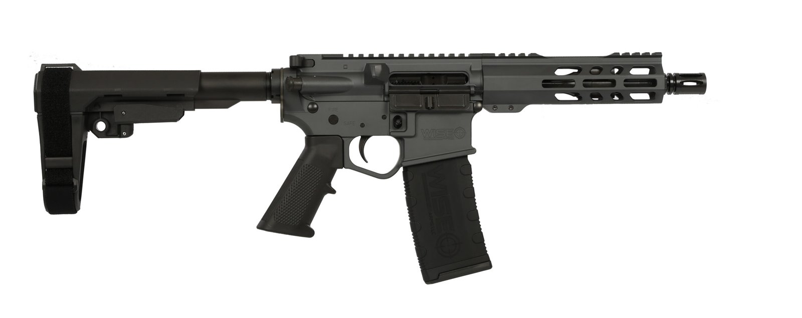 wise0002grayshortd4c6-1.jpg WISE ARMS WA-15B 5.56MM GRY 7.5" SBA3