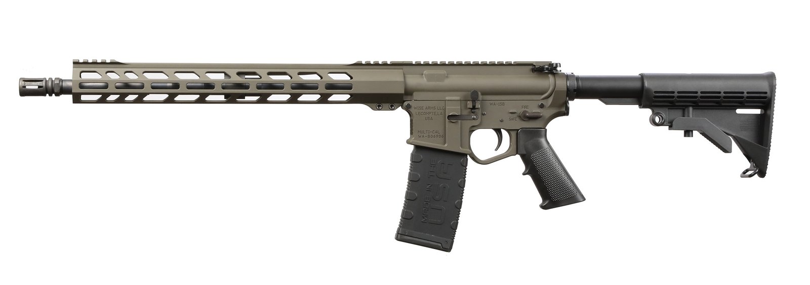 wisearodgl742a.jpg WISE ARMS WA-15B 300BLK ODG 16"