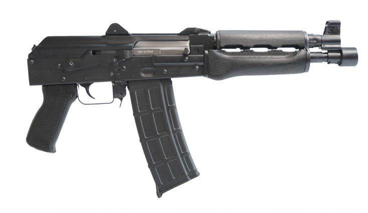zp85556d166 ZASTAVA ARMS USA ZPAP85 PISTOL 5.56 WOOD 30+1
