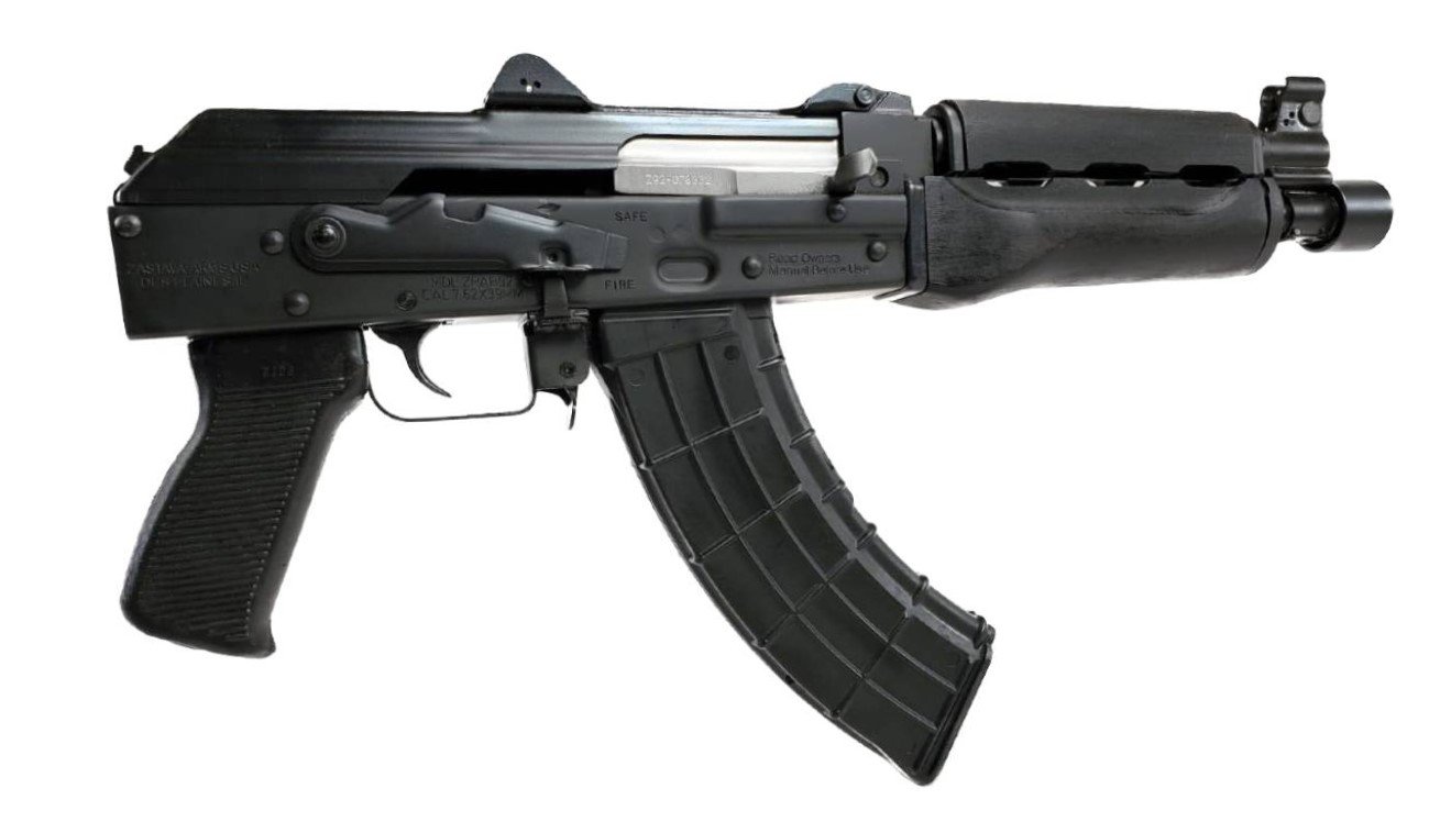 zp92762m6e0c ZASTAVA ARMS USA ZPAP92 PISTOL 7.62X39 BLK POLY