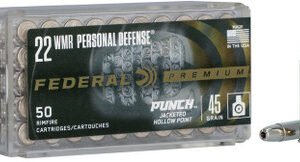 opplanet federal premium personal defense punch rimfire 22 wmr 45 grain punch jhp rimfire ammunition 50 rounds pd22wmr1 main 23713.1697486279.386.513.jpg