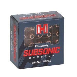 hornady subsonic 9mm luger ammo 147 grain xtp